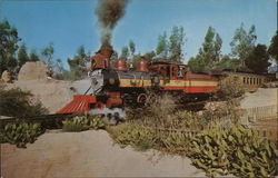 Knott's Berry Farm - Old 41 Train Postcard Postcard Postcard