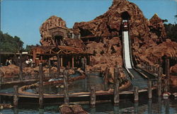 Knott's Berry Farm - Calico Log Ride Postcard Postcard Postcard