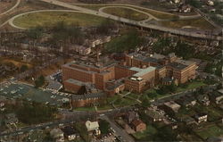 Air View of North Carolina Baptist Hospital and Bowman Gray School of Medicine Winston-Salem, NC Postcard Postcard Postcard