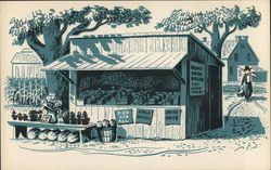 Roadside stand selling produce. Lancaster, PA Postcard Postcard Postcard