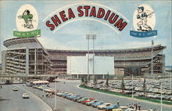 William A. Shea Municipal Stadium, Queens New York, NY Postcard Postcard Postcard