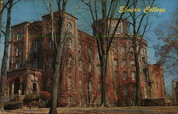 Elmira College - Cowles Hall Postcard