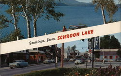 Greetings from Schroon Lake Postcard