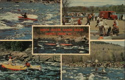 Annual Upper Hudson White Water Derby Postcard