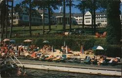 The Famous Sagamore Hotel on Green Island Bolton Landing, NY Postcard Postcard Postcard