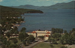 Lake George Inn and Motor Lodge New York Postcard Postcard Postcard