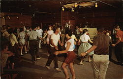 Stay at Frontier Village Resort - People Dancing Postcard