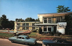 Lido Motel, One Old Post Road Postcard