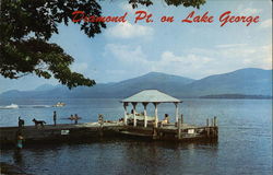 Diamond Pt. on Lake George Postcard