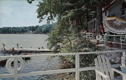 Glenmore Motel & Guset House on Glen Lake Postcard