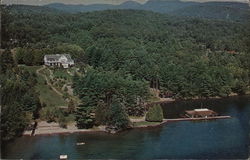 Lagoon Manor Bolton Landing, NY Postcard Postcard Postcard