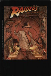 Raiders of the Lost Ark Movie Poster Postcard