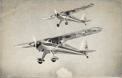 Luscombe Airplane Corp. - "Silvaire" Aircraft Postcard Postcard Postcard