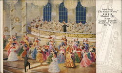 Center Theatre, Rockefeller Center, NY - "The Great Waltz" Postcard Postcard Postcard