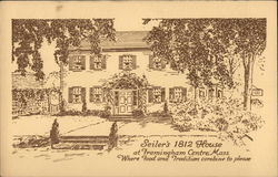 Seiler's 1812 House Framingham, MA Postcard Postcard Postcard