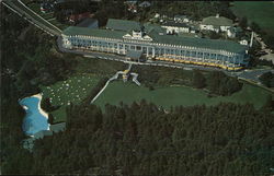 Aerial View of Grand Hotel Postcard