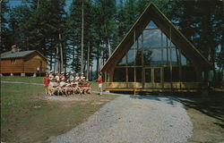 Tapawingo - Chapel and Administration Building Speculator, NY Postcard Postcard Postcard