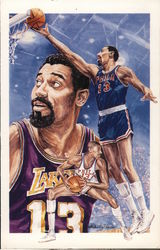 Wilt Chamberlain Men Postcard Postcard Postcard