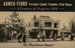 Aemco-Ferro - The Mayflower House 1933 Chicago World Fair Postcard Postcard Postcard