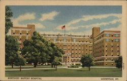 Kentucky Baptist Hospital Postcard