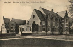 University of Notre Dame - Dillon Hall Indiana Postcard Postcard Postcard