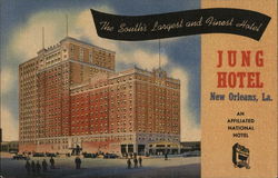 Jung Hotel New Orleans, LA Postcard Postcard Postcard