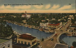 New River and Andrews Avenue Fort Lauderdale, FL Postcard Postcard Postcard