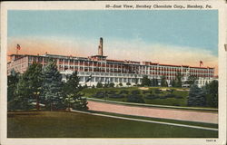 Hershey Chocolate Corporation Pennsylvania Postcard Postcard Postcard