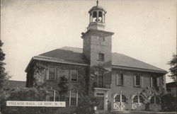 Village Hall Postcard