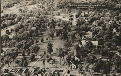 Guilford Green from the Air Postcard