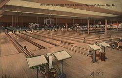 Playland - Bowling Center Ocean City, NJ Postcard Postcard Postcard