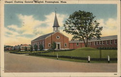 Chapel, Cushing General Hostpial Postcard