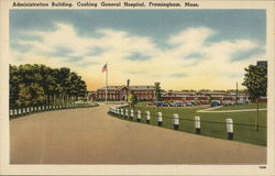 Cushing General Hospital - Administration Building Framingham, MA Postcard Postcard Postcard