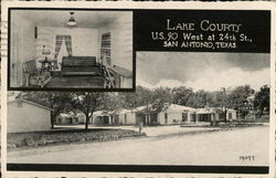 Lake Courts San Antonio, TX Postcard Postcard Postcard