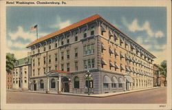 Hotel Washington Chambersburg, PA Postcard Postcard Postcard