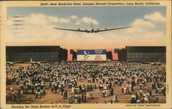 Douglas Aircraft Corporation Long Beach, CA Postcard Postcard Postcard