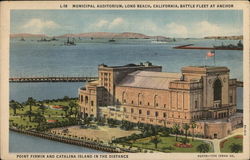 Municipal Auditorium Long Beach, CA Postcard Postcard Postcard