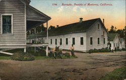 View of Barracks, Presidio Monterey, CA Postcard Postcard Postcard