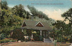 Cafe, Alum Rock Park San Jose, CA Postcard Postcard Postcard