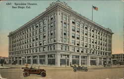 Spreckles Theatre San Diego, CA Postcard Postcard Postcard