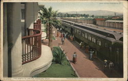 The Santa Fe Limited Postcard