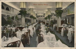 Main Dining Room, The Rainbow Postcard