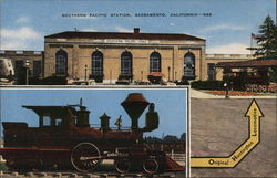 Southern Pacific Station Postcard