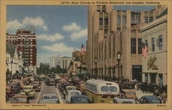 Wilshire Boulevard Postcard