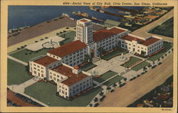 City Hall and Civic Center San Diego, CA Postcard Postcard Postcard