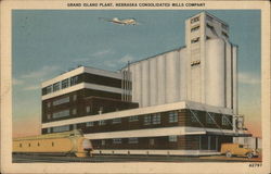 Nebraska Consolidated Mills Company, Grand Island Plant Postcard Postcard Postcard