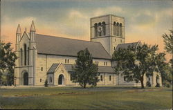 Shrove Memorial Chapel, Campus of Colorado College Postcard