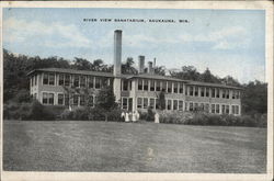 River View Sanitarium Postcard