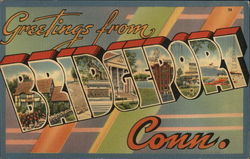 Greetings from Bridgeport Postcard