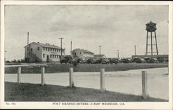 Post Headquarters, Camp Wheeler Macon, GA Postcard Postcard Postcard